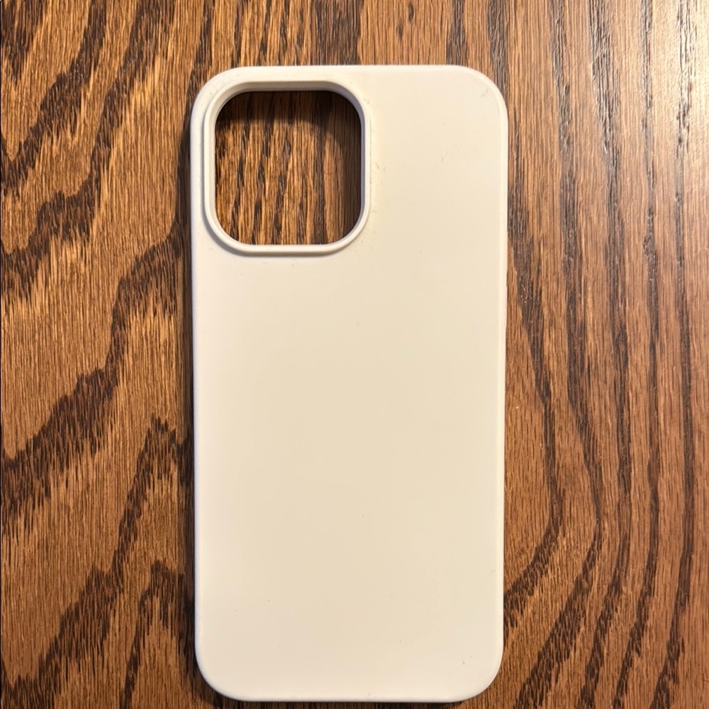 White iPhone 14 Pro Max Phone Case
